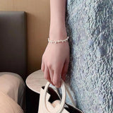 Armband „Céline“ mit Margeriten