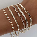 Armband-Set in Gold