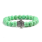 Armband mit Pfotenperlen