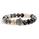 Armband mit Pfotenperlen