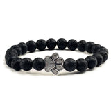 Armband mit Pfotenperlen