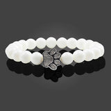 Armband mit Pfotenperlen