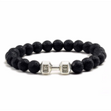 Aromatherapie-Armband mit Lavasteinen