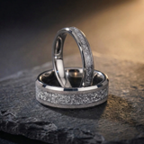Aureum Silver – Ring aus Wolframkarbid