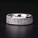 Aureum Silver – Ring aus Wolframkarbid