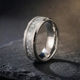 Aureum Silver – Ring aus Wolframkarbid