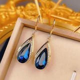 Tropfenohrringe Azura | Gold