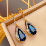 Tropfenohrringe Azura | Gold