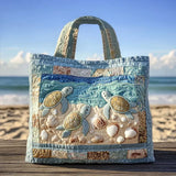 Handgefertigte Stepptasche – Meeresschildkröten