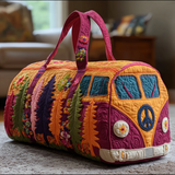 Gesteppte Reisetasche – Blütenreise