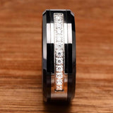 Cassian – Ring aus Wolframkarbid