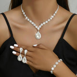Dreiteiliges Braut-Schmuckset