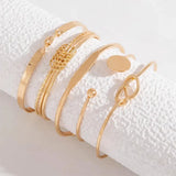 Elegantes Schmuckset mit Knoten