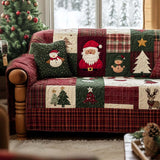 Gesteppter Sofabezug – mit Weihnachtsmotiv