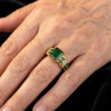 Faszinierender Smaragd-Ring