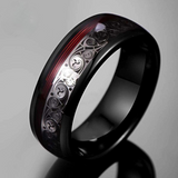 Flamme – Ring aus Wolframkarbid