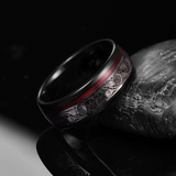 Flamme – Ring aus Wolframkarbid