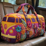 Gesteppte Reisetasche – Hippiebus