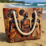 Gesteppte Strandtasche – Glanz der Königinnen