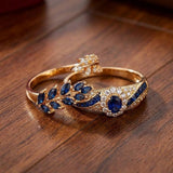 Goldenes Ring-Set Abellissa