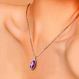 Halskette „Verena“ mit Amethyst