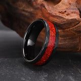 Inferno – Ring aus Wolframkarbid