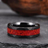 Inferno – Ring aus Wolframkarbid