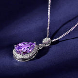 Halskette Ivonne mit Amethyst
