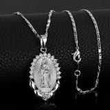 Halskette mit Marienmedaille