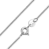 Halskette Leonia mit smaragdgrünem Stein