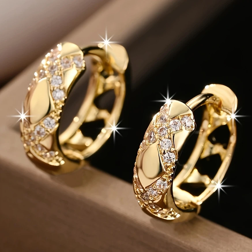 Ohrringe „Goldene Aura“