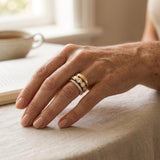 Ring-Set „Ewiger Glanz“ – Aura Kollektion