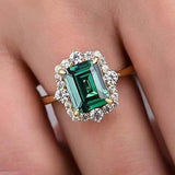 Ring „Königin“ mit Smaragd