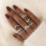 Ring-Set mit 8 bis 12 Ringen