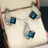 Schmuckset „Wien“ in Weißgold