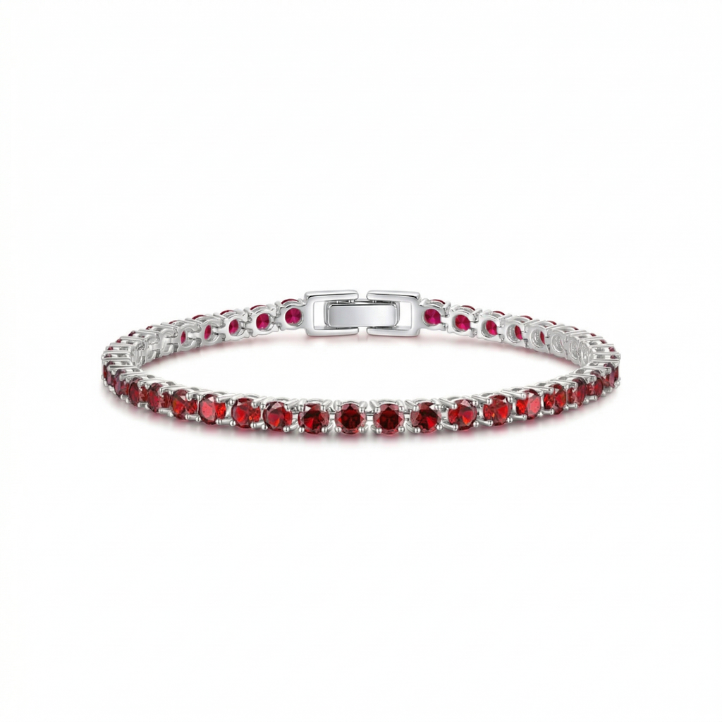 Tennisarmband | Weißgold