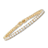 Tennisarmband in Gold