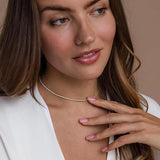 Tenniskette in Gold