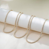 Tenniskette in Gold