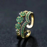 Ring mit Smaragd