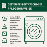 3-teiliges gestepptes Bettwäsche-Set – Stolz von Texas