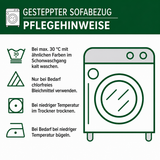 Gesteppter Sofabezug – im zeitlosen Stil