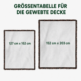 Gewebte Decke – Mystischer Garten